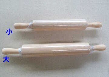 新品　木製ローラー式麺棒(大) イメージ3