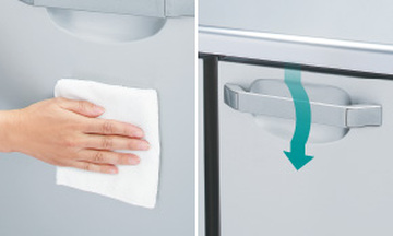 インバーター制御搭載　テーブル形冷蔵庫　RT-120SNJ(-R) イメージ2