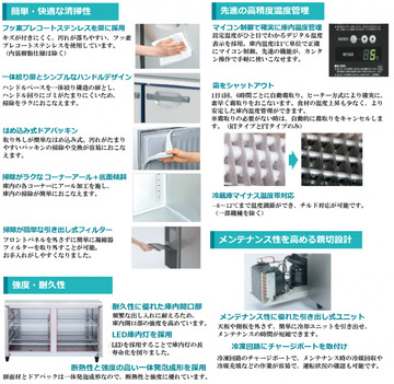 インバーター制御搭載 テーブル形冷蔵庫 RT-120SNJ-ML イメージ3