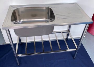 未使用 1槽台付シンク DIY-10050N イメージ2