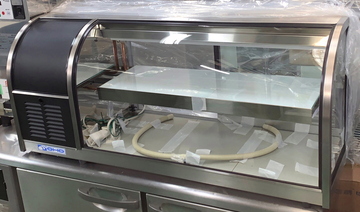 未使用卓上型冷蔵ショーケース OHLM-1200LーB イメージ1