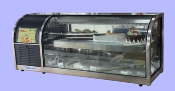 未使用卓上型冷蔵ショーケース OHLM-1200LーB イメージ2