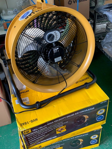 工業扇風機 床置、 壁掛式 HVD-18AC イメージ3