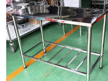 未使用　ステンレス製作業台､調理台　NDIY-10050T　(現金特価) イメージ1
