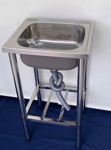 未使用　ステンレス一槽シンク　NDIY-4440N イメージ1