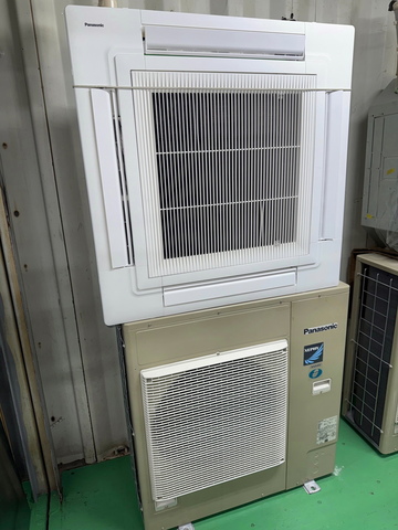 店舗用天カセ4方向エアコン 4馬力 冷暖仕様(パナソニック イメージ2