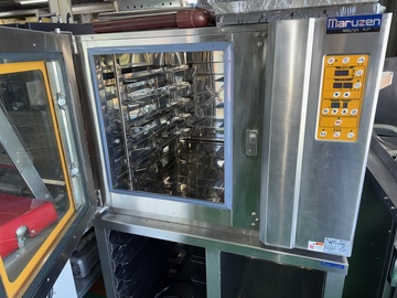 中古良品 ベーカリーコンベクションオーブンMBCO-5C-Y 架台付 イメージ2