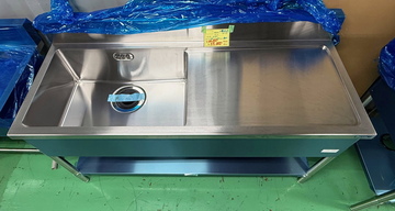 新品一槽水切付シンク　BSM1-156R イメージ3