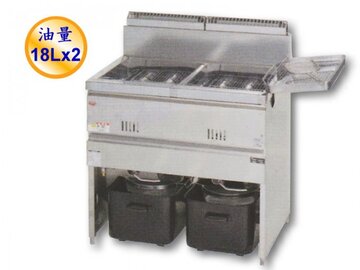 新品 マルゼン ガスフライヤー MGF-18WK イメージ1