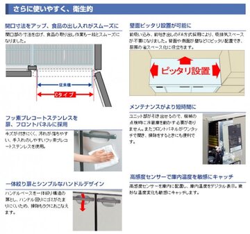 ホシザキ テーブル形恒温高湿庫 ワイドスルータイプ CT-150SNF-ML イメージ3